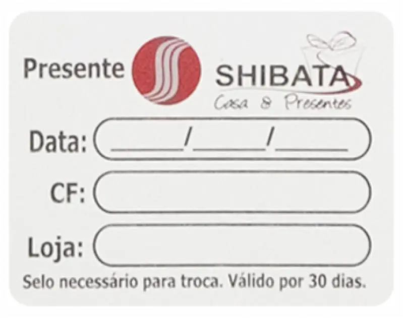 Tag etiqueta personalizada em Poá